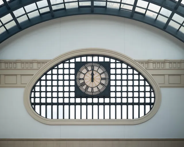 Time resets at Harbin Railway Station.